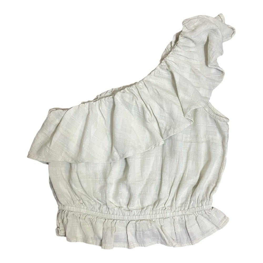 AE Ruffle One Shoulder Crop XSmall - Picture 6 of 6